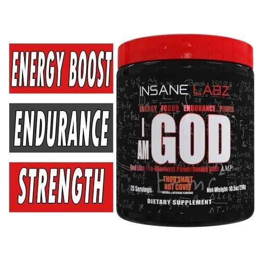 I Am God - Orange (Thou Shalt Not Covet) - 25 Servings Bottle Image