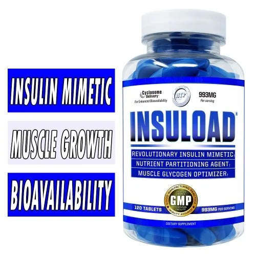 Insuload By Hi-Tech Pharmaceuticals - 120 Tablets Bottle Image