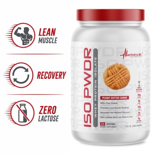 Metabolic Nutrition Iso PWDR 