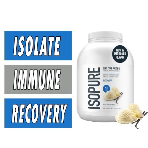 Isopure Protein - Nature's Best - Zero Carb Bottle Image