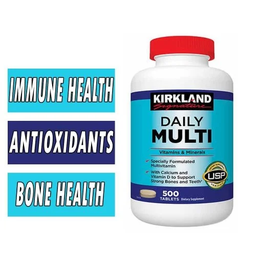 Kirkland Daily Multi, 500 Tabs Bottle Image