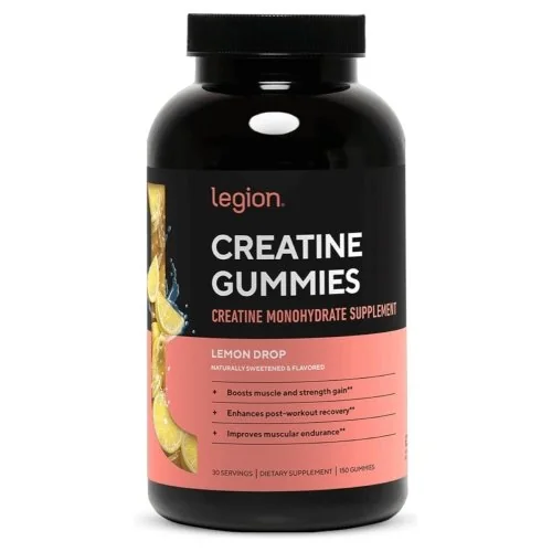 Legion Creatine Gummies - Lemon Drop - 30 Servings