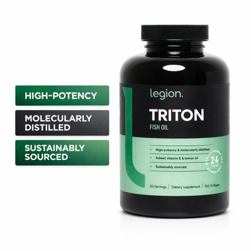 Legion Triton Fish Oil - 120 Softgels