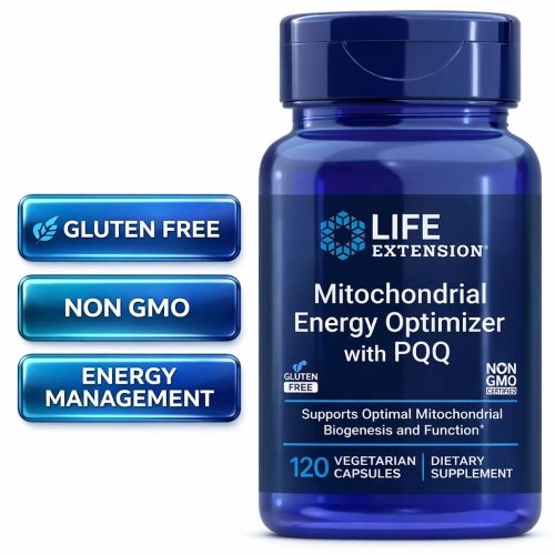 Life Extension Mitochondrial Energy Optimizer with PQQ - 120 Veg Caps