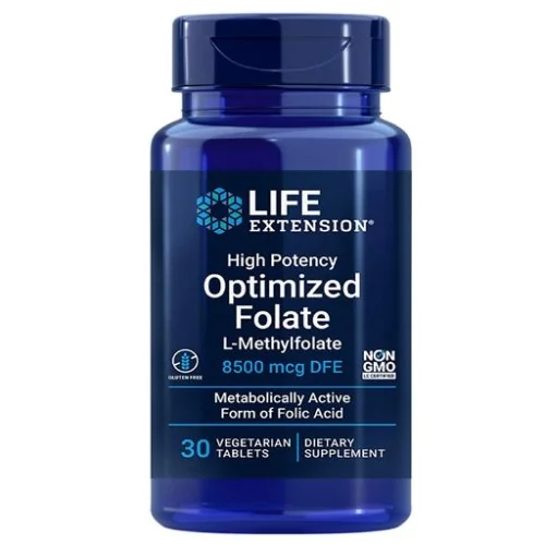 Life Extension Optimized Folate - 8500 mcg - 30 Vtabs
