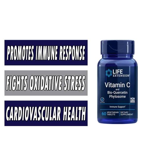Life Extension Vitamin C & Bio-Quercetin Phytosome bottle image