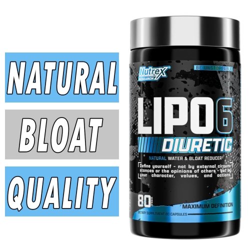 Lipo 6 Black Diuretic By Nutrex Bottle Image
