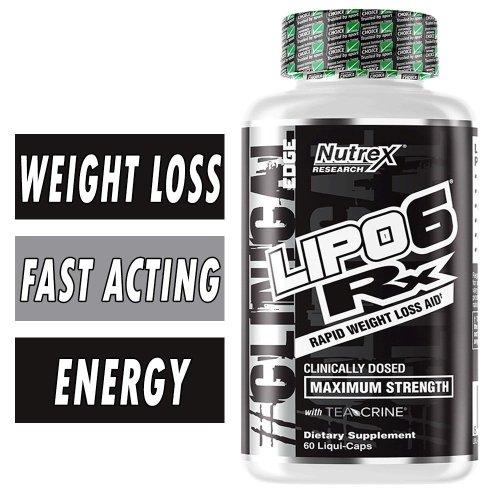 Lipo 6 Rx, By Nutrex, 60 Liqui-Caps