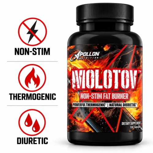 Apollon Nutrition Molotov Fat Burner - 120 Capsules