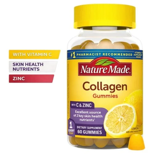 Nature Made Collagen Gummies - Lemon - 60 Count
