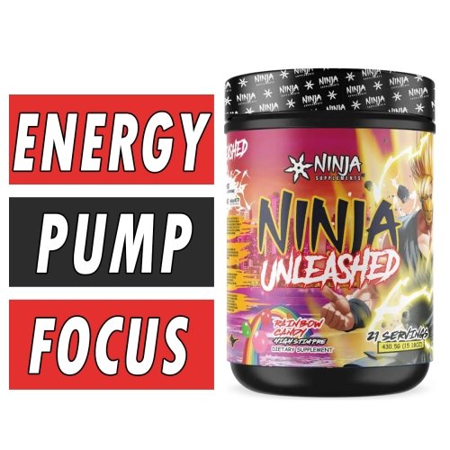 Ninja Unleashed Pre Workout Bottle Image