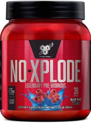 N.O. Xplode by BSN, Blue Raz, 30 Servings