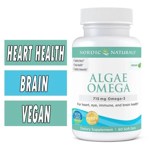 Nordic Naturals Algae Omega - 60 Softgels