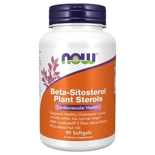 NOW Beta-Sitosterol Plant Sterols - 90 Softgels