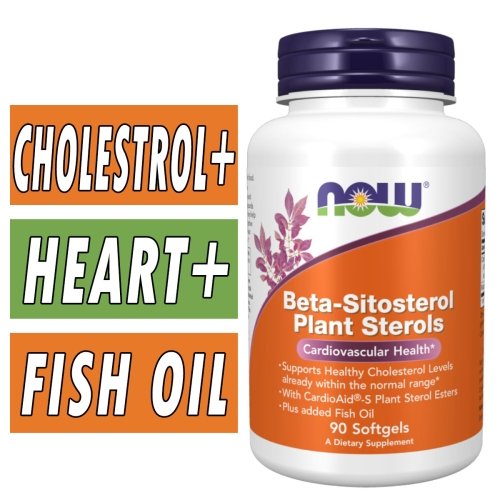 NOW Beta-Sitosterol Plant Sterols (Softgels)