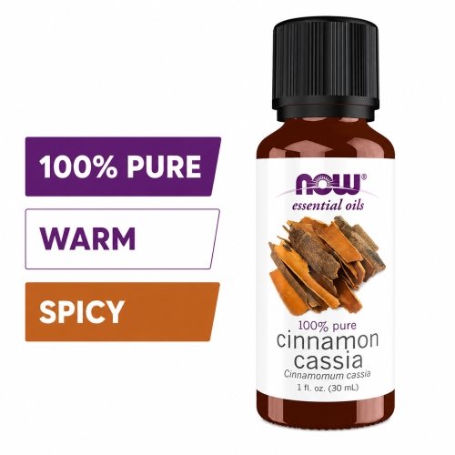 NOW Cinnamon Cassia Oil - 1 oz