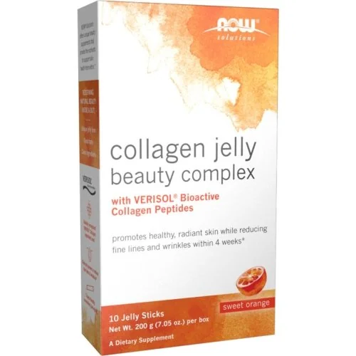 NOW Collagen Jelly Beauty Complex - Sweet Orange - 10 Sticks Box Image