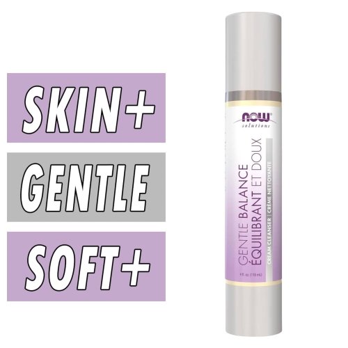 NOW Gentle Balance Cream Cleanser - 4 fl oz
