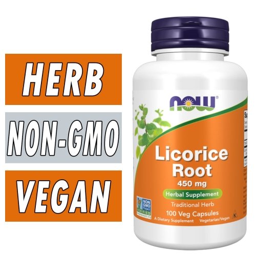 NOW Licorice Root Bottle Image