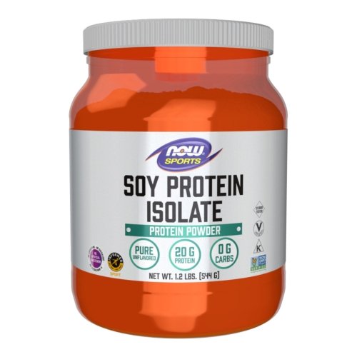 NOW Soy Protein Isolate - Unflavored - 1.2 lb