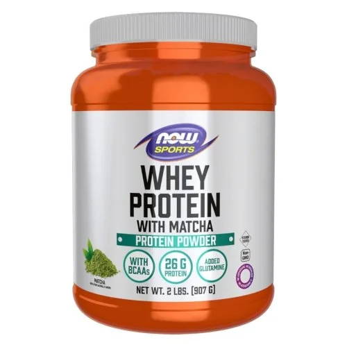 NOW Whey Protein with Matcha - 2LB