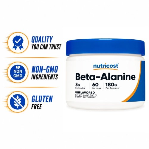 Nutricost Beta Alanine Powder - 180 Grams