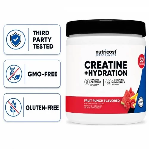 Nutricost Creatine Monohydrate + Hydration