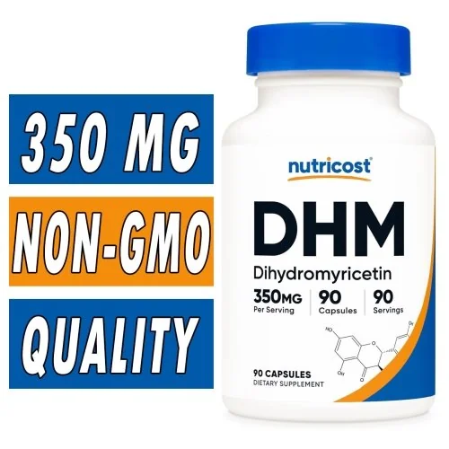 Nutricost DHM (Dihydromyricetin) - 350 mg - 90 Capsules