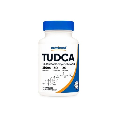Nutricost Tudca - 250 mg - 30 Capsules Bottle Image