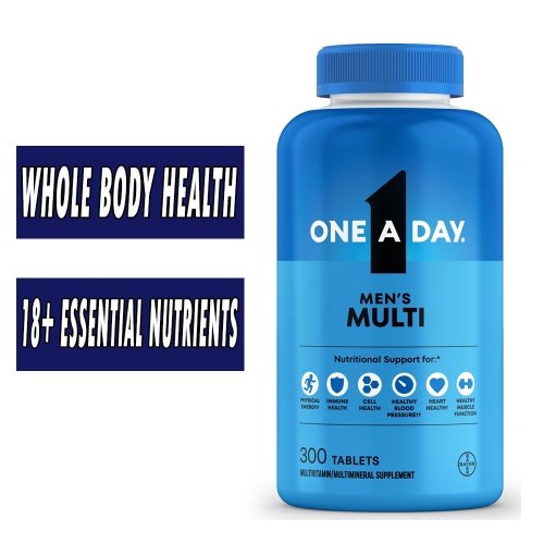 One A Day Men's MultiVitamin - 300 Tablets