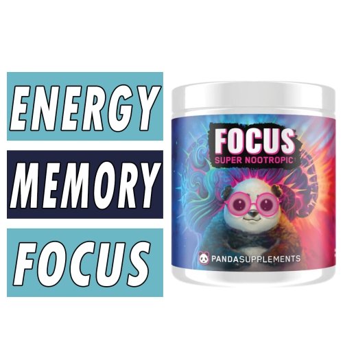 Panda Supps Focus Bottle Image