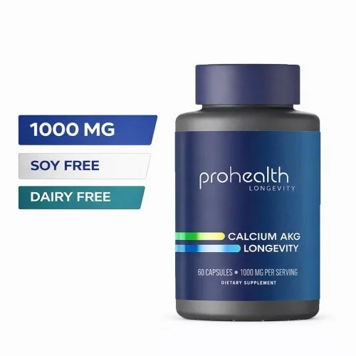 ProHealth Longevity Calcium AKG Longevity - 60 Capsules