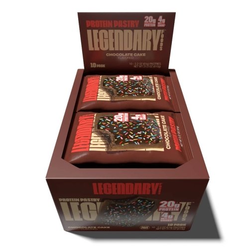 Legendary Protein Pastry - Chocolate Cake - 10 Pack