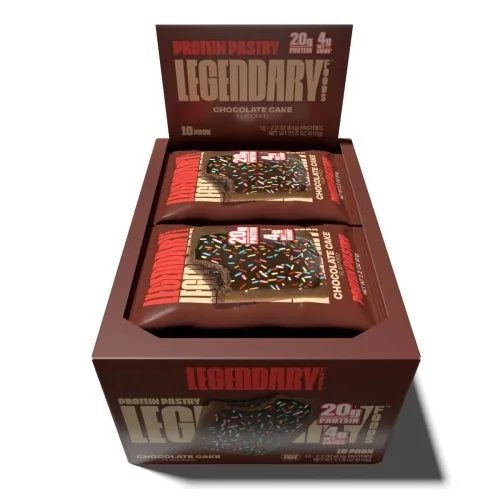 Legendary Protein Pastry - Chocolate Cake - 10 Pack