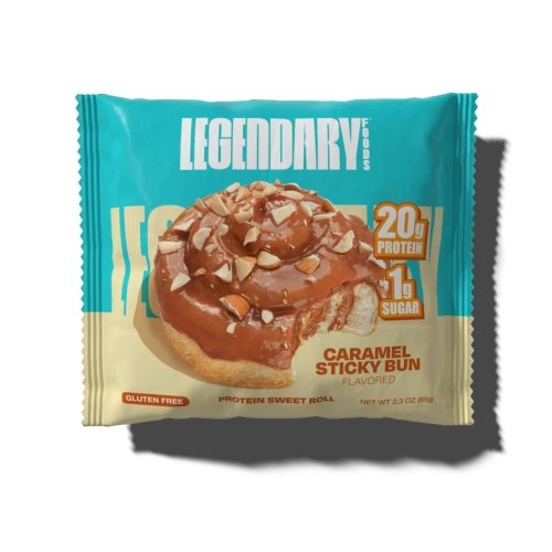 Legendary Protein Sweet Roll - Caramel Sticky Bun - 1 Pack