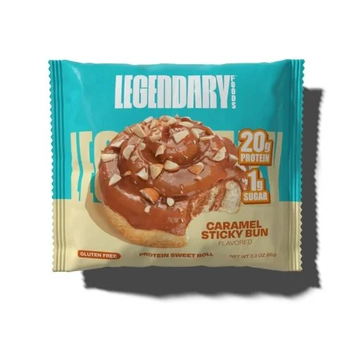 Legendary Protein Sweet Roll - Caramel Sticky Bun - 1 Pack