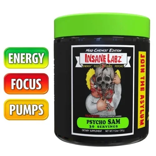 Psycho Sam Pre Workout - Insane Labz