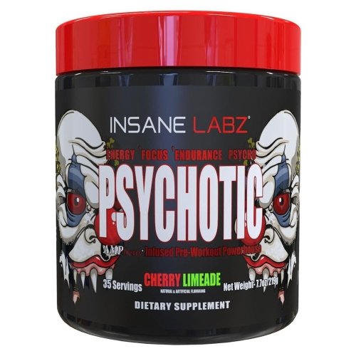 Psychotic - Cherry Limeade  - 35 Servings Bottle Image