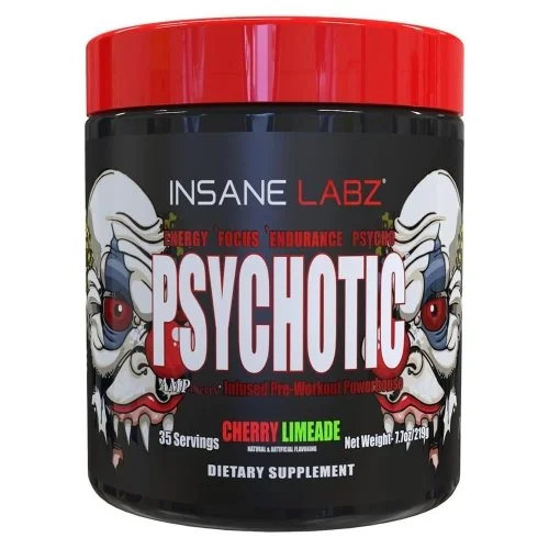 Psychotic - Cherry Limeade  - 35 Servings Bottle Image