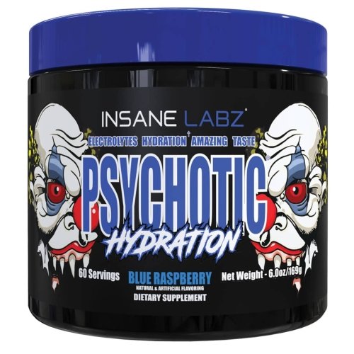 Psychotic Hydration - Blue Raspberry - 60 Servings
