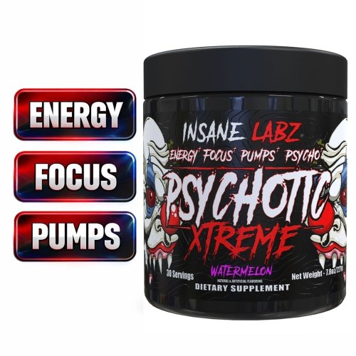 Psychotic Xtreme Pre Workout - Insane Labz