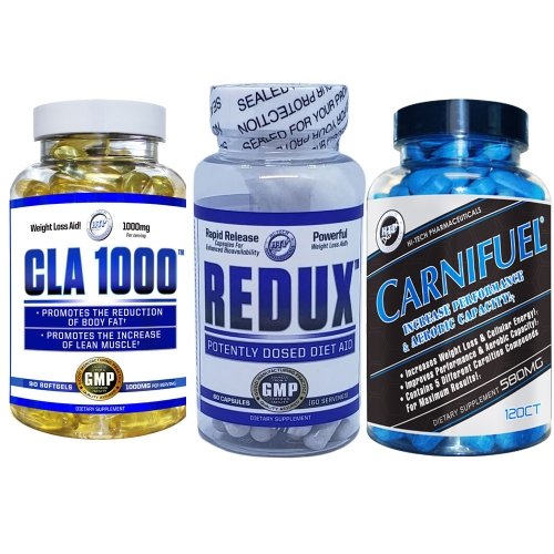 Redux Weight Loss Stack - Hi Tech Pharmaceuticals Bottle Images