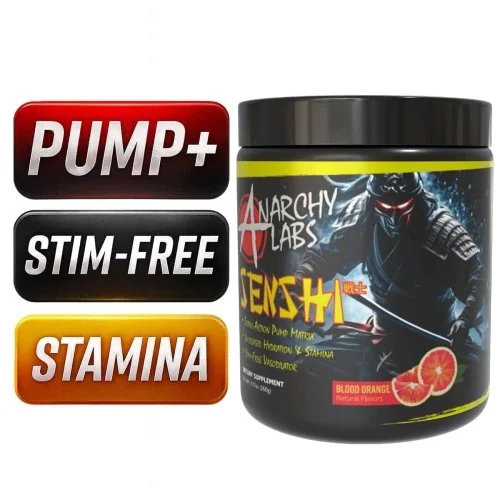 Anarchy Labs Senshi Pre Workout - Stim Free