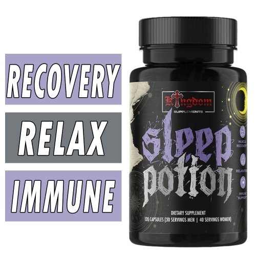Sleep Potion - Kingdom Supplements - 120 Capsules Bottle Image
