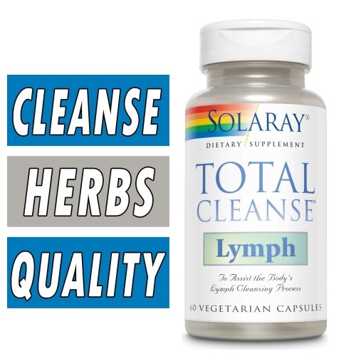 Solaray Total Cleanse Lymph - 60 Veg Capsules