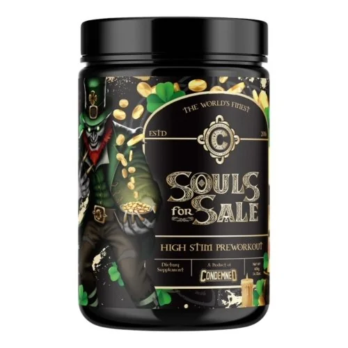 Souls 4 Sale Pre Workout - Golden Grapefruit - 20 Servings Bottle Image