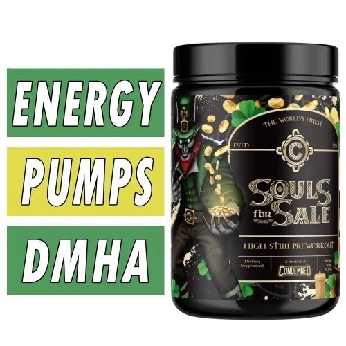 Souls 4 Sale Pre Workout - Golden Grapefruit - 20 Servings Bottle Image