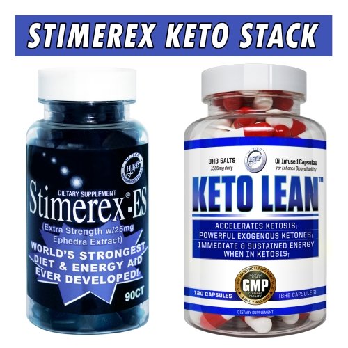 Stimerex Fat Burner Keto Stack Bottle Image