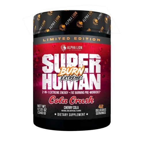 SuperHuman Burn Extreme - Lover Pop (Strawberry Lime Popsicle) - 21 Servings