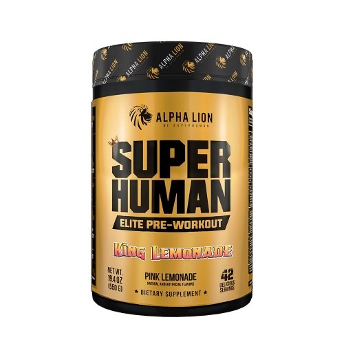 SuperHuman Elite - King Lemonade - 42/21 Servings Bottle Image
